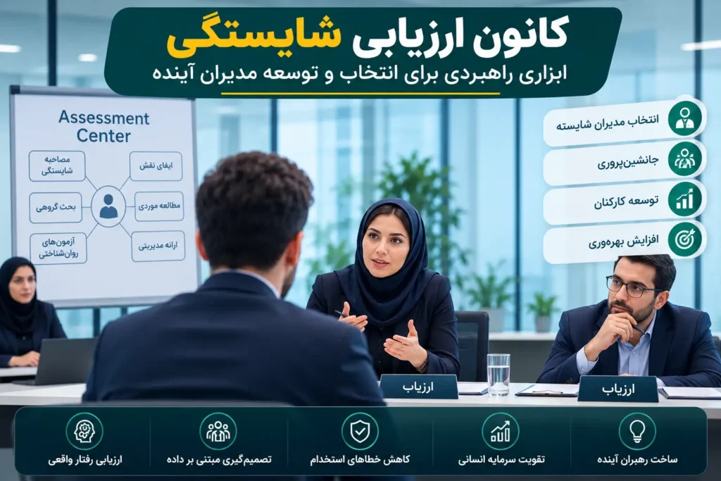 کانون ارزیابی شایستگی برای انتخاب و توسعه مدیران در سازمان